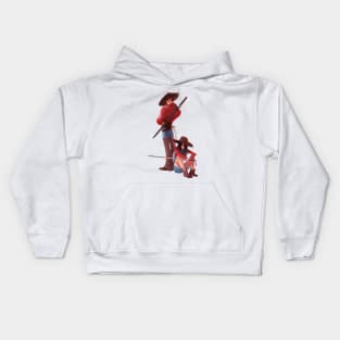 Katana cowboys Kids Hoodie